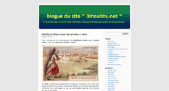 Desktop Screenshot of blog.3moulins.net
