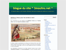 Tablet Screenshot of blog.3moulins.net